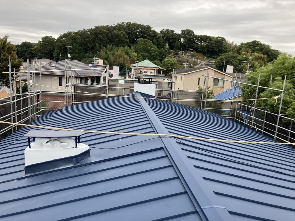 屋根板金カバー工法